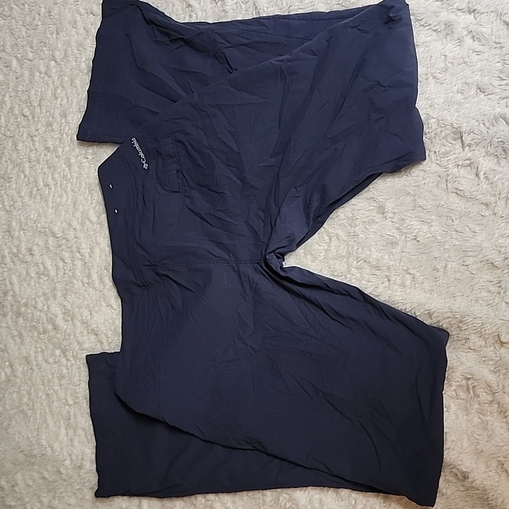 Columbia Women's Dark Blue Straight Leg Pants - Picture 6 of 12